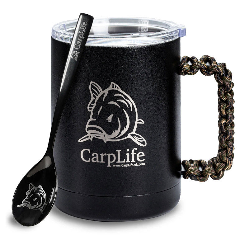 CarpLife Hand Finished Thermal Mug & Spoon